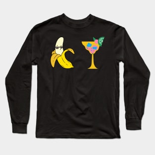 Banana Daiquiri Long Sleeve T-Shirt